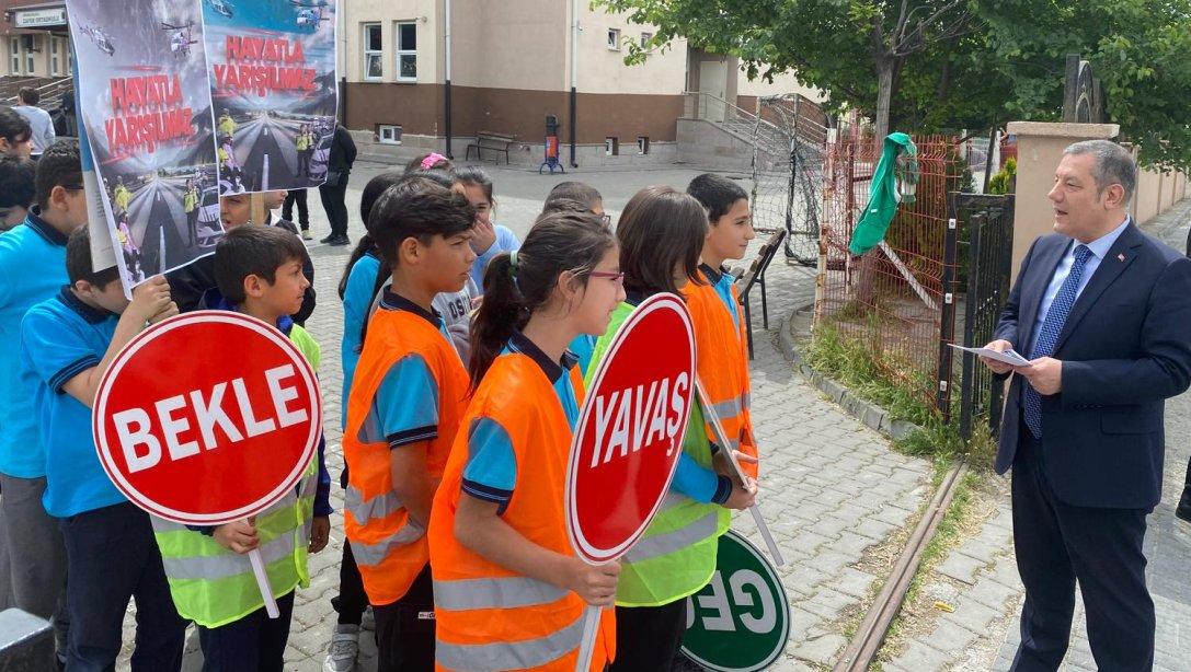  04-10 Mayıs 2024 Karayolu Trafik Haftası Etkinlikleri Kapsamında Polatlı Zafer Ortaokulunda 