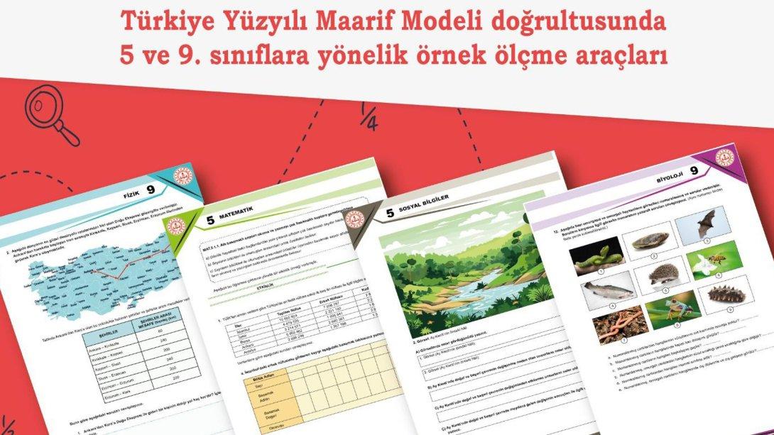 YENİ MÜFREDATA UYGUN YENİ ÖRNEK ÖLÇME ARAÇLARI YAYIMLANDI